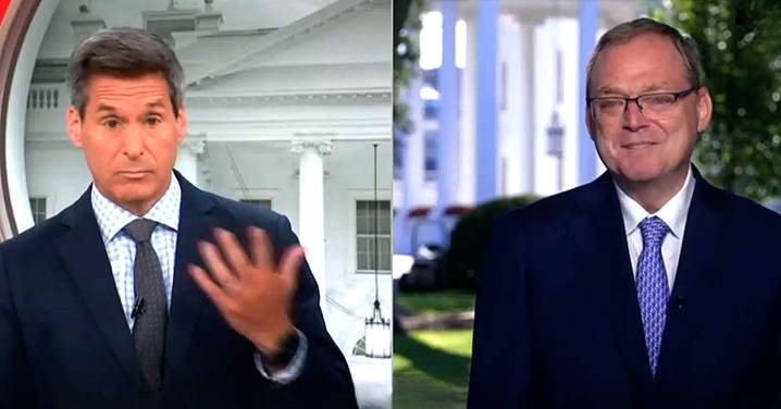 CNN Anchor Confronts Trump Econ Chief With Searing Slam From Right