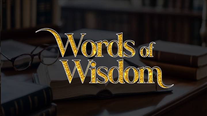 Words of Wisdom: Looking forward to the first day of school