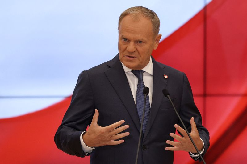 Poland’s Tusk says he feels fear and hope before Trump