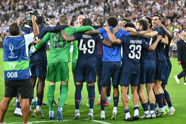 Primera Supercopa de Europa del París Saint Germain