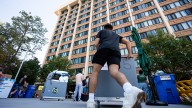 CSU students move into residence halls with baskets, boxes and more
