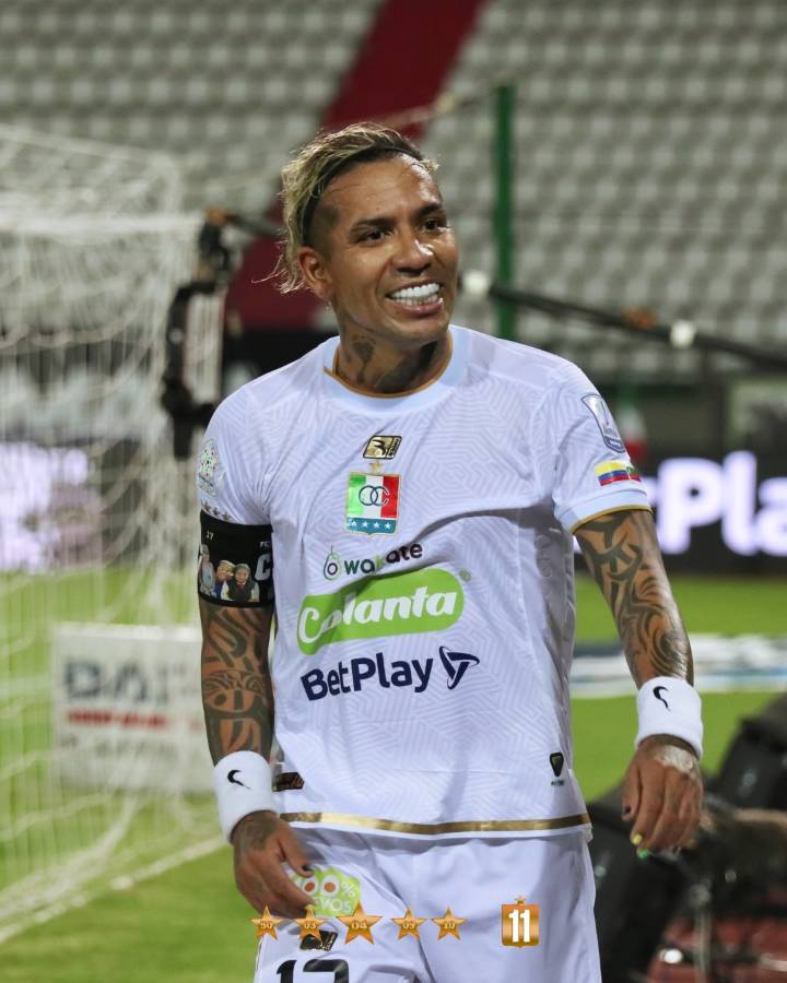 Dayro Moreno y su prime en el futbol