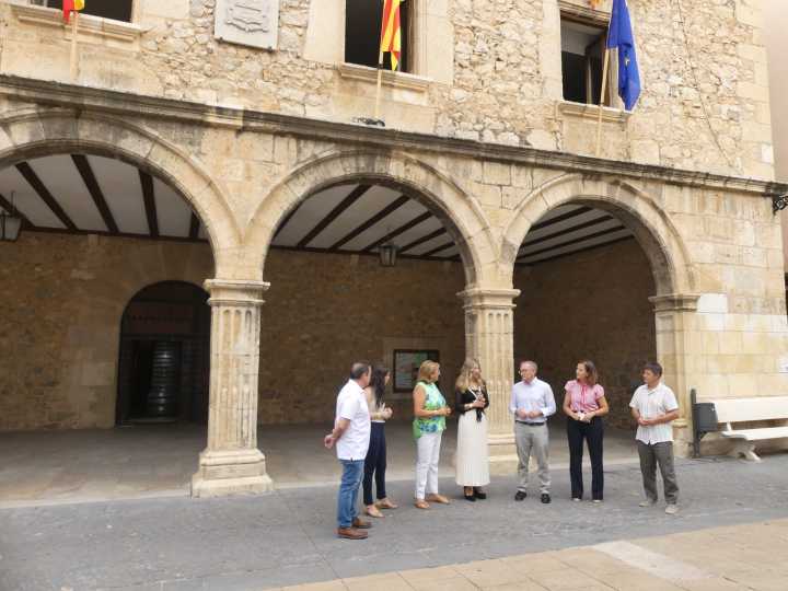 La vicepresidenta Vaquero en Cella. Ampliación del Poligono La Cañamera (Videos)
