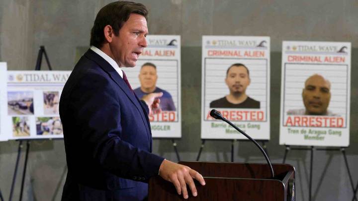 Florida anuncia un nuevo centro de detención para inmigrantes llamado 'Deportation Depot': “Queremos tramitar, preparar y luego devolver a los inmigrantes ilegales”