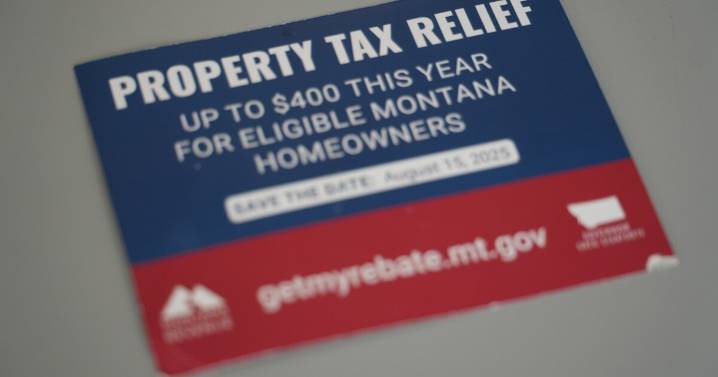 Montana homeowners can apply for property tax rebate starting Aug. 15