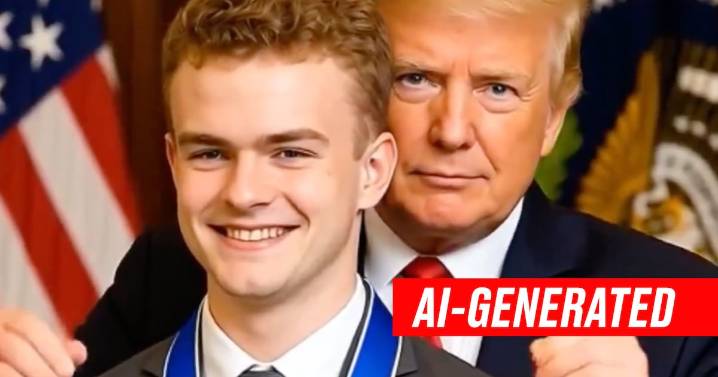 MAGA Senator Mike Lee Posts Creepy AI Clip of Trump Rewarding ‘Big Balls’