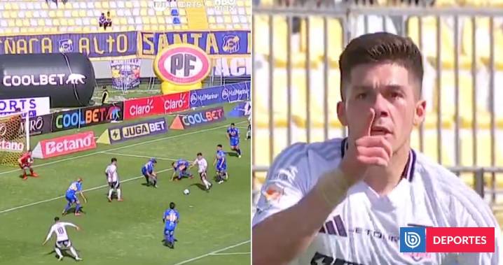Tomó el lugar de Pavez y respondió de inmediato: así fue el gol de Méndez para Colo Colo ante Everton