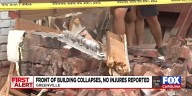 Upstate crews respond to partial building collapse