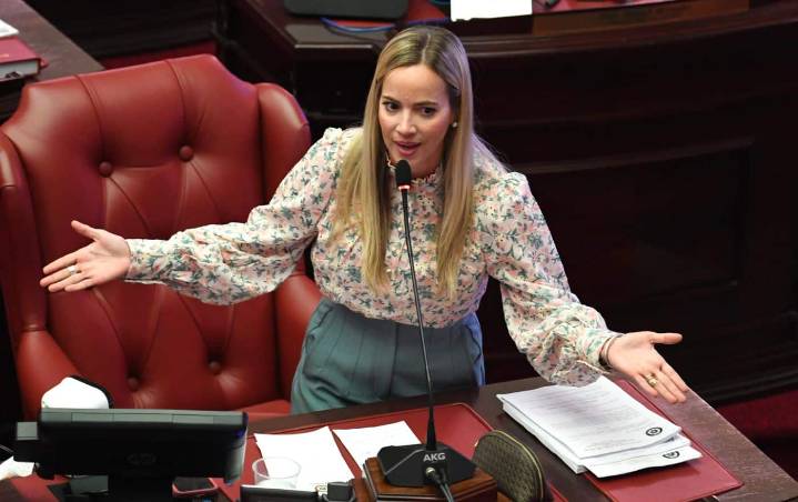 Gobernadora confirma una mujer presentó escrito sobre supuesta violencia de género a Senadora