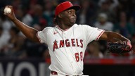Los Angeles Angels recall rookie right