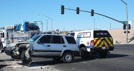Driver cited and released in Sunday's T-bone-style collision on Highway 95 at Airport Center Drive