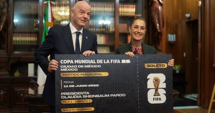 ¿Qué hará Sheinbaum con su boleto del Mundial 2026?