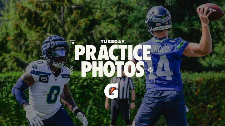 PHOTOS: Seahawks Get A Practice In Before Their Trip To Green Bay