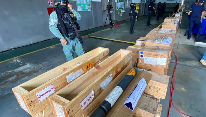 Seis personas detenidas tras la incautación de más de 1.500 kilos de explosivos en El Tigre
