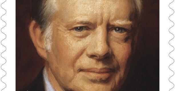 U.S. Postal Service Reveals New Forever Stamp Design Honoring Former President Jimmy Carter