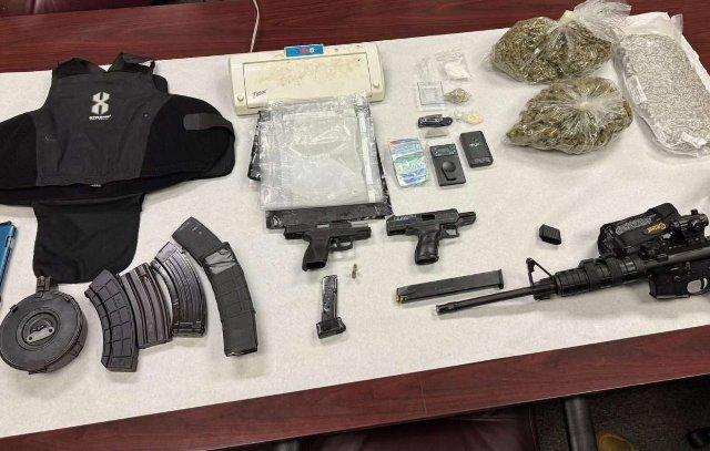 Columbus Man Arrested in Shooting; Guns and Drugs Seized in Raid