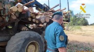 Investigado un hombre por el incendio forestal en Valduvieco