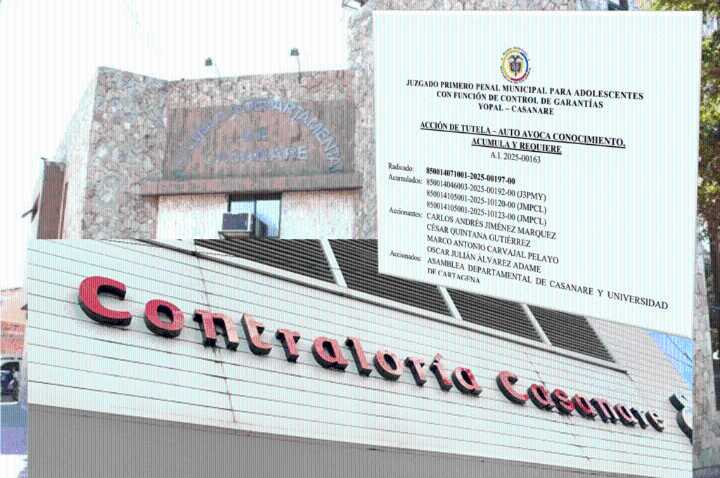 Juzgado de Yopal acumula tutelas contra La Asamblea y Universidad de Cartagena por presunto incumplimiento de medida provisional.