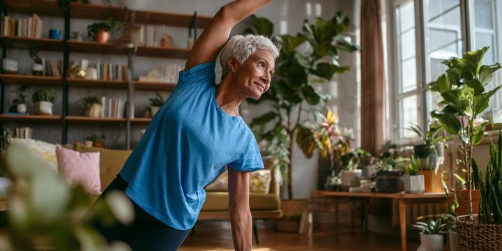 4 pruebas caseras para evaluar resistencia cardiovascular, fuerza y equilibrio