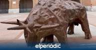 Ripollés lleva su arte taurino a Segorbe con una obra monumental que busca sorprender a vecinos y visitantes