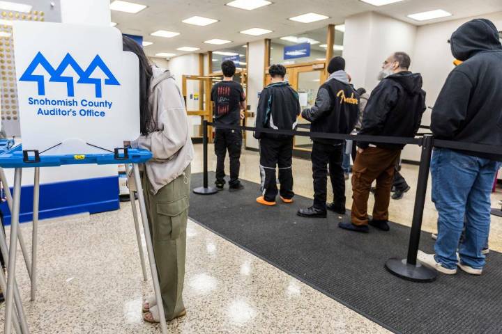 Snohomish County goes out to vote on primary day