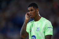 Marcus Rashford half-time substitution explained by Barcelona boss Hansi Flick