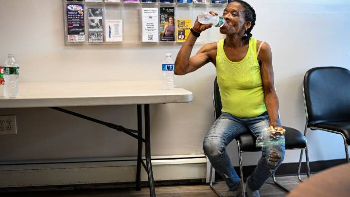 How homeless residents nationwide suffer the effects of hotter summers : NPR