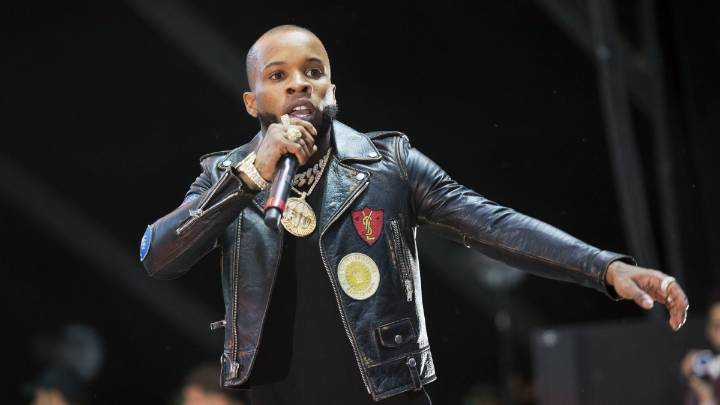 Rapper Tory Lanez hospitalized after California prison attack