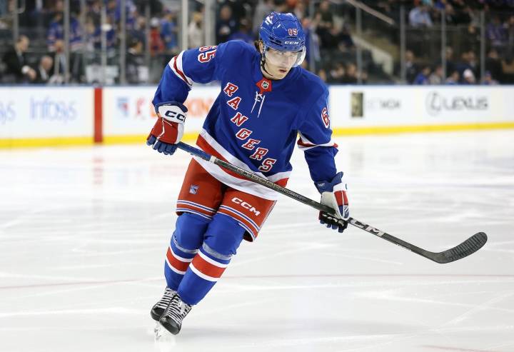 Young NHLer lives in basement of Rangers fans