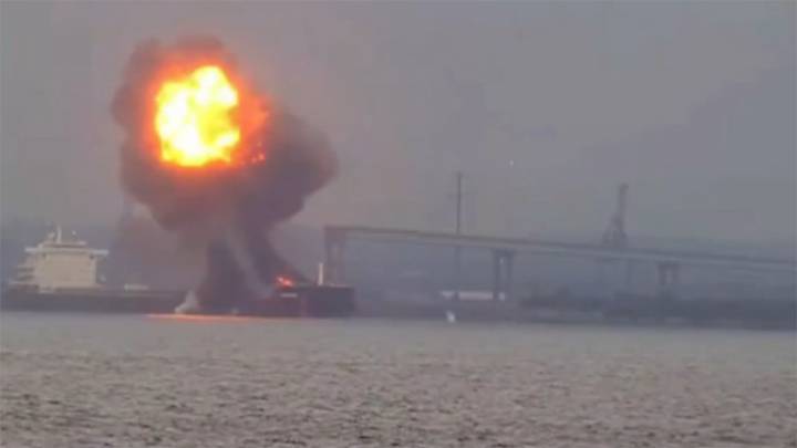 En video: carguero explota parcialmente en Baltimore – Telemundo Washington DC (44)