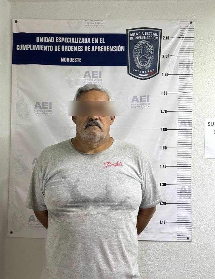 Captura AEI a sujeto por delitos sexuales en Nuevo Casas Grandes
