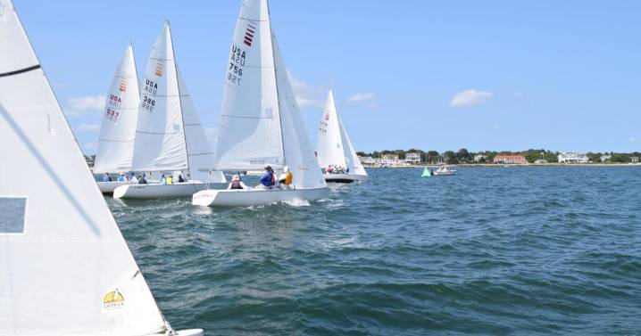 Falmouth Yacht Club: Sonar Racing—Weed Whacks Nimble