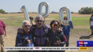 100th birthday celebration with a skydive