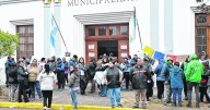 Tensión en Allen: fracasa otra reunión y el paro municipal se agrava