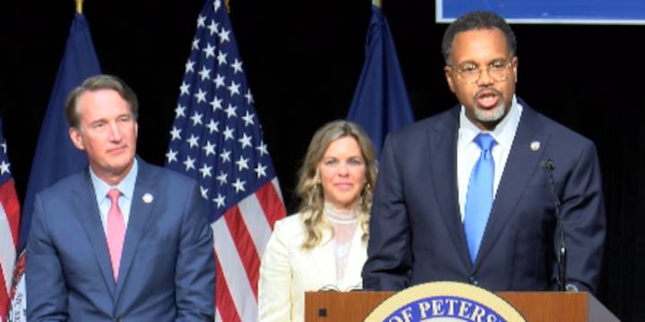 ‘Fully committed’: Gov. Youngkin, Petersburg mayor address where need improvement projects stand