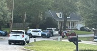 Raleigh officer hit by car during car break