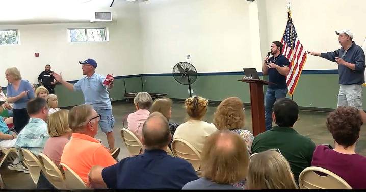 Crenshaw Heckled About Trump, Epstein Files At Bonkers Town Hall
