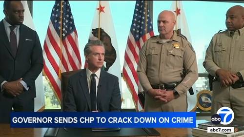 California Highway Patrol 'crime suppression teams' head to Los Angeles, San Bernardino