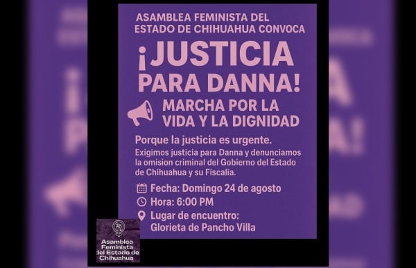 ¡Justicia para Danna! Marcharán este domingo