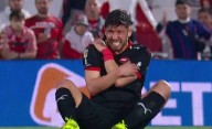 Alarma en Independiente: Loyola salió lesionado y reaccionó contra un rival