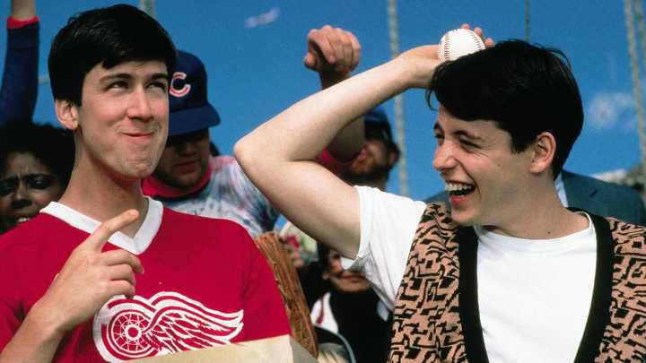 Matthew Broderick and Alan Ruck share Ferris Bueller's Day Off reunion at Vancouver baseball game 39 years after film