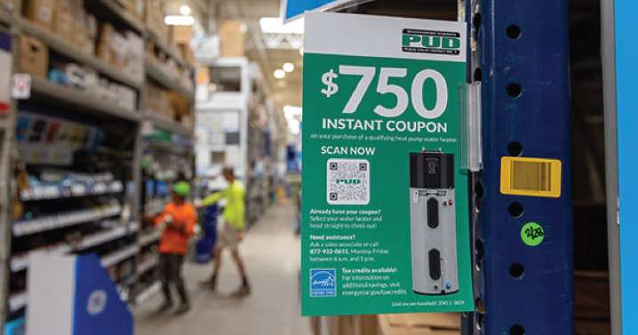 PUD Helps Customers Receive Free Energy Efficient Appliances
