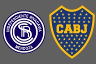 Independiente Rivadavia - Boca, del Torneo Clausura