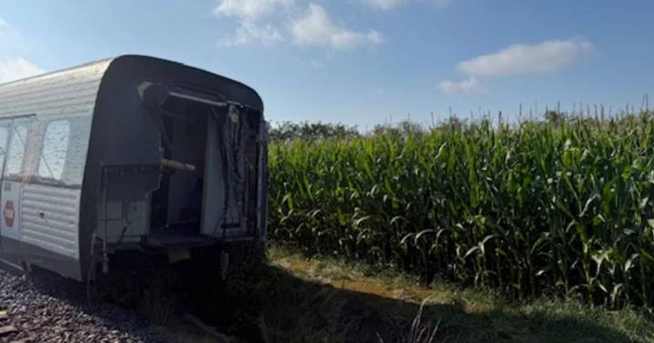 Multiple passengers injured as Denmark train derails in major incident