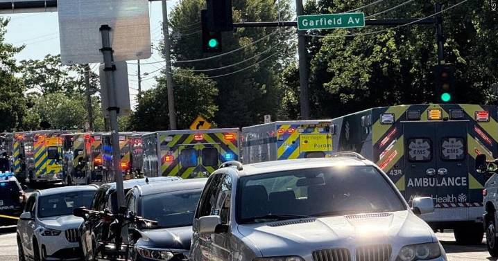 A shooting at a Minneapolis Catholic school kills 2 children, injures 17 people