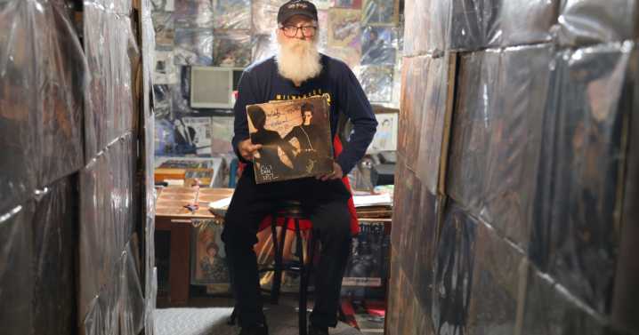 Albumman Compton: The Waukesha man who legally changed his name and collected 23,000 vinyl records