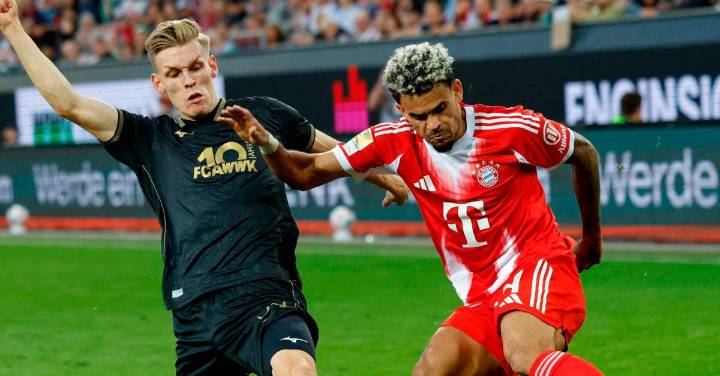 “Siempre está ahí, estamos contentos con su energía”: Vincet Kompany, técnico del Bayern, elogió a Luis Díaz