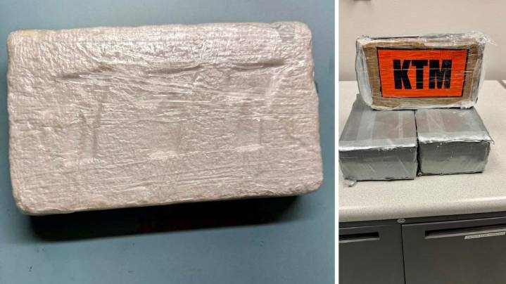 11 pounds of cocaine after suspect tossed it into Gastonia creek during chase
