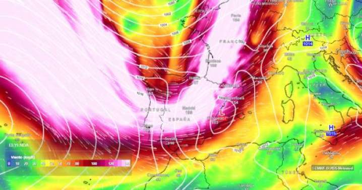 El Ártico marca el cambio de estación y España se prepara para la llegada de un chorro polar este día