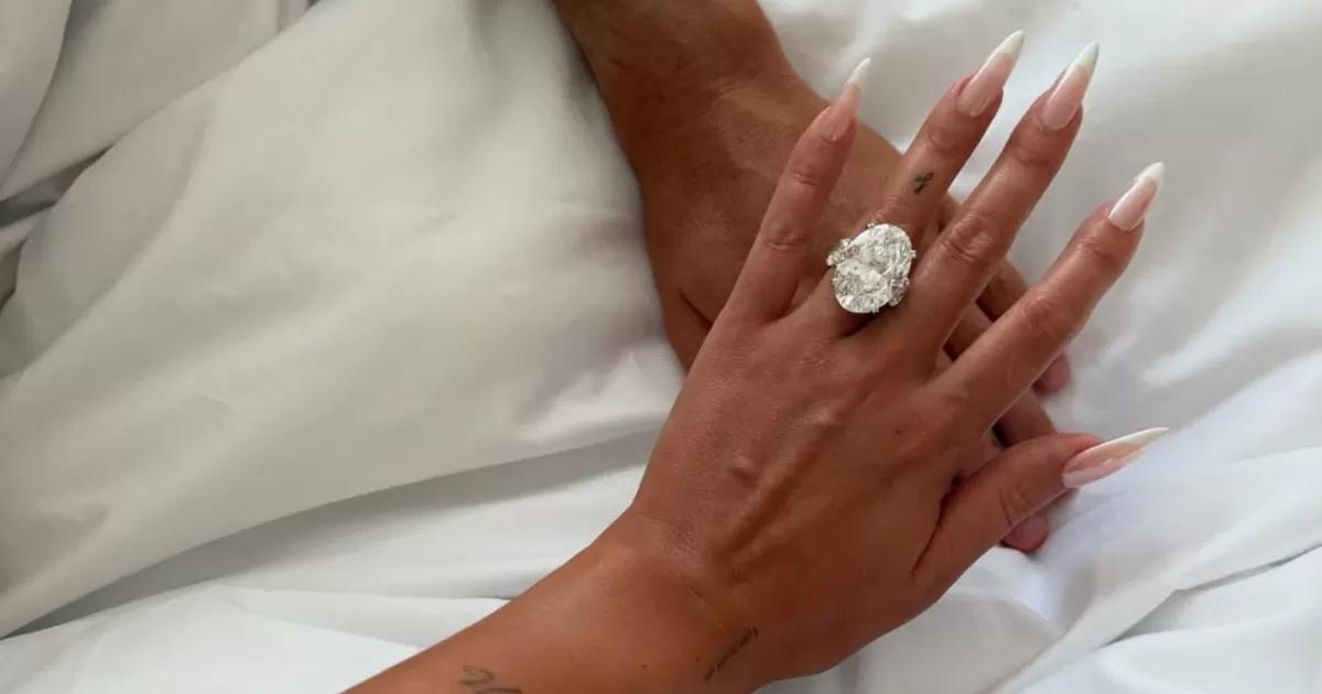 Una fortuna: esto costaría el ostentoso anillo que Cristiano Ronaldo le regaló a Georgina Rodríguez